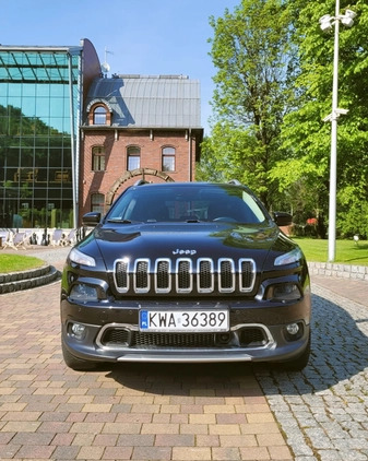 Jeep Cherokee cena 79500 przebieg: 130100, rok produkcji 2014 z Wadowice małe 92